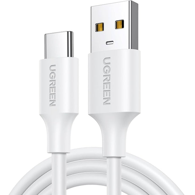 كابل UGREEN USB-C ذكر إلى USB 2.0 A ذكر (أبيض) | US287