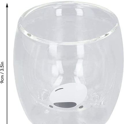 Royal double glass coffee mug