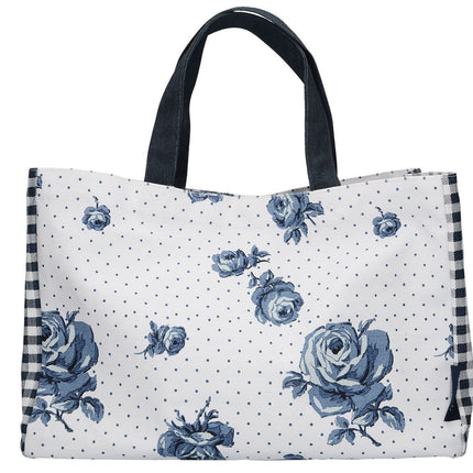 KATIE ALICE VINTAGE INDIGO CANVAS BAG