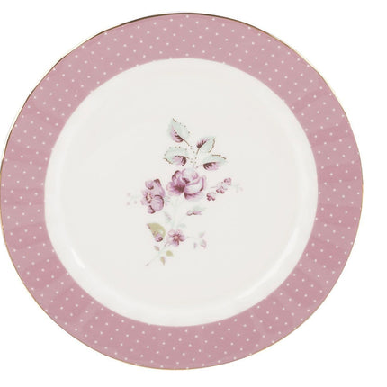 KATIE ALICE DITSY FLORAL SIDE PLATE PINK