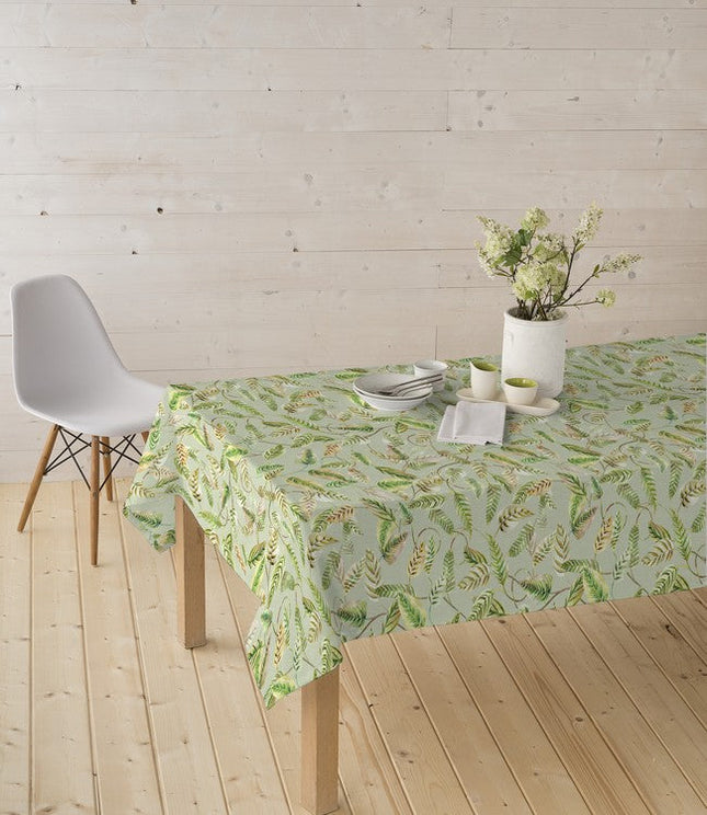 مفرش طاولة عرض 140 سم من Finesse Euronap Vilada - أخضر