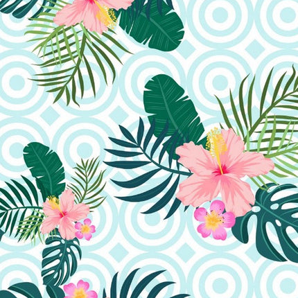 مفرش طاولة عرض 140 سم من Finesse Picnic Honolulu - أخضر