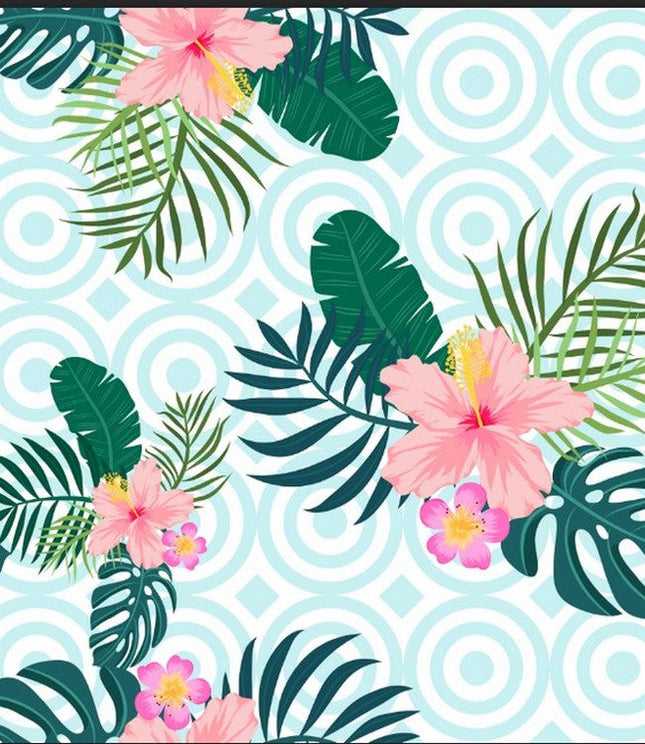 مفرش طاولة عرض 140 سم من Finesse Picnic Honolulu - أخضر