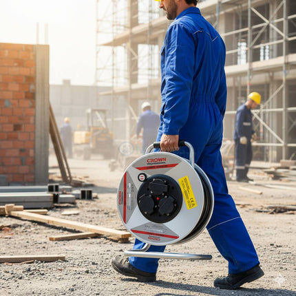 وصلة كهرباء صناعية 20 متر كيب 2.5 مم  من كراون CAPT-ER20B