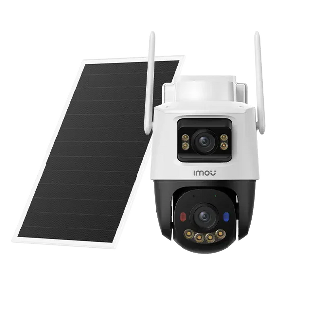 IMOU AOV Dual 5MP Dual-Lens Smart Outdoor Camera with 4G SIM Card and Wi-Fi Support