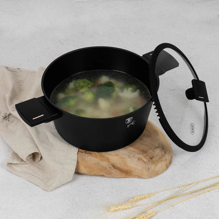 طقم طناجر 10 قطع من  Berlinger Haus - أسود