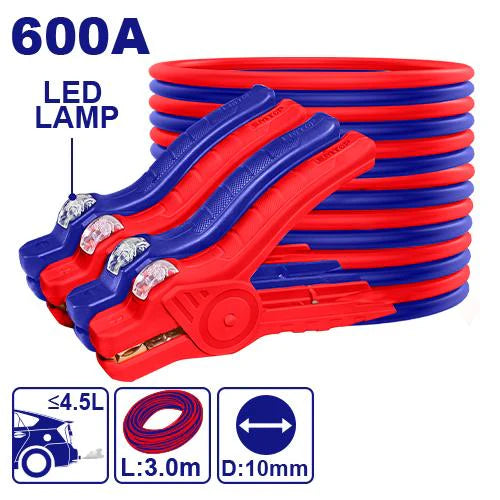 كابل اشتراك سيارة EMTOP 600A 3m | EMTOP كابل اشتراك سيارة EMTOP 600A 3m | EMTOP
