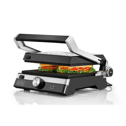 شواية/جريل كهربائي بألواح من الألومنيوم قوة 2000 واط ماركة Black & Decker