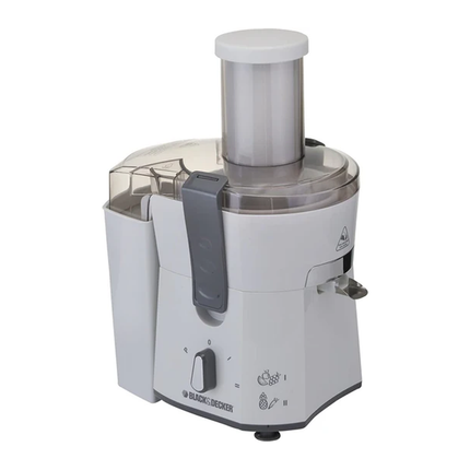 محضرة طعام 4 بـ 1 عصارة وخلاط ومفرمة ومطحنة قوة 500 واط ماركة Black&Decker