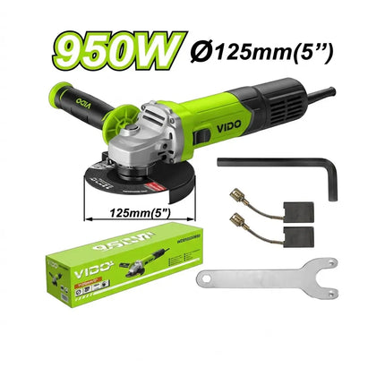 صاروخ قص 5" 950 واط – جلخ من فيدو (WD010550950)