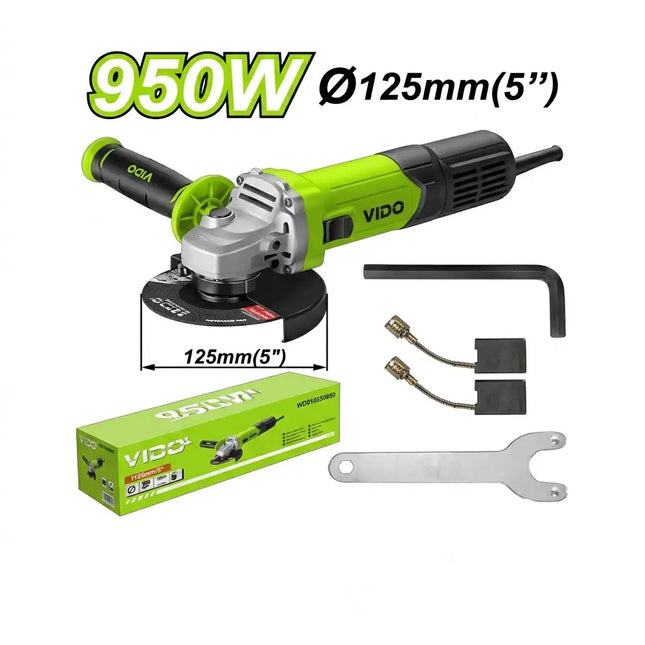 صاروخ قص 5" 950 واط – جلخ من فيدو (WD010550950)