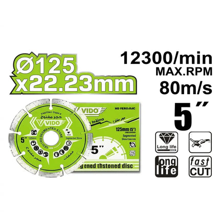 صنية قص حجر مفتوح 5" من فيدو (WD71221125222)