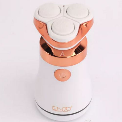 ماكينة لإزالة الشعر قابلة للاستخدام الجاف والمبلل مع 6 ملحقات من ENZO