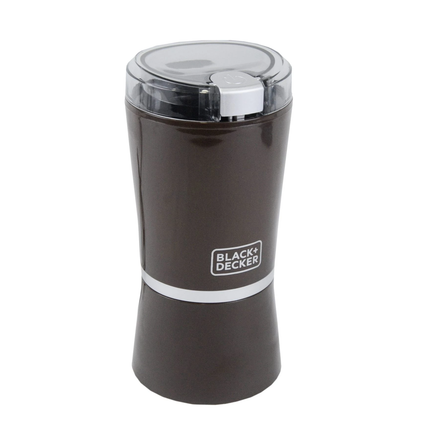 مطحنة قهوة كهربائية محمولة بقوة 150 واط وسعة 60 جرام ماركة Black & Decker