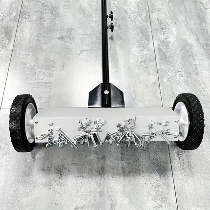 مكنسة أرضية مغناطيسية يدوية بطول 36 بوصة