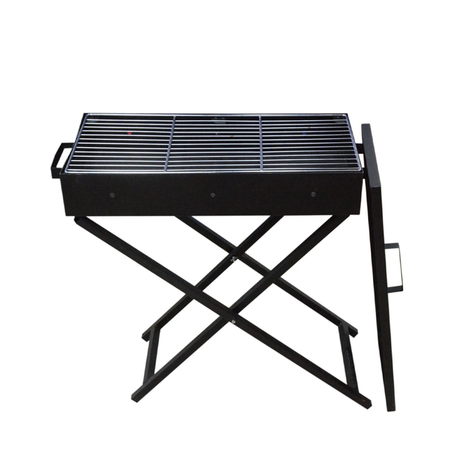 منقل شواء على الفحم قابل للطي و الحمل مقاس 60 سم*30 مناسب للرحلات