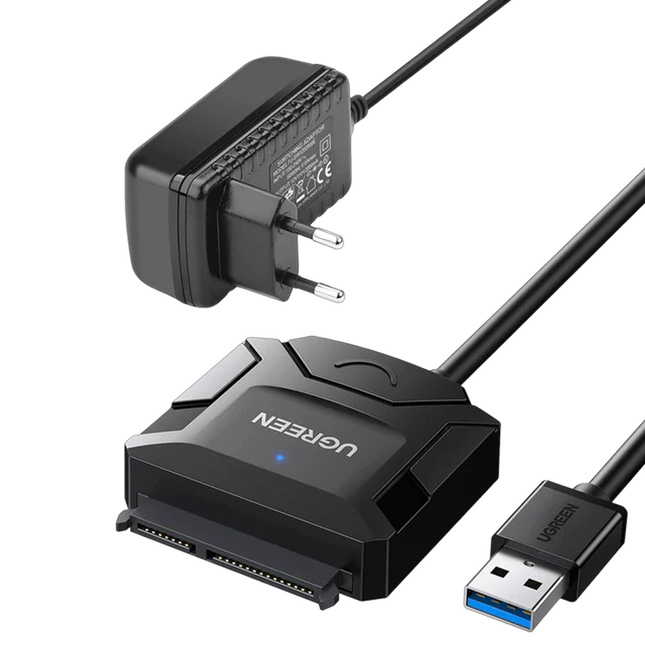كابل محول القرص الصلب من UGREEN USB إلى SATA (الاتحاد الأوروبي) | 20611