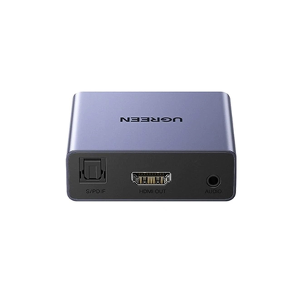 UGREEN 4K@30Hz HDMI Audio Splitter with OPTICAL + 3.5mm Ports - 60649
