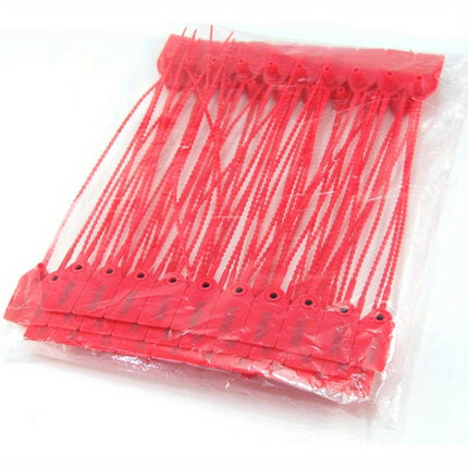 أختام أمان بلاستيكية مضادة للعبث – 50قطعة (250 مم)