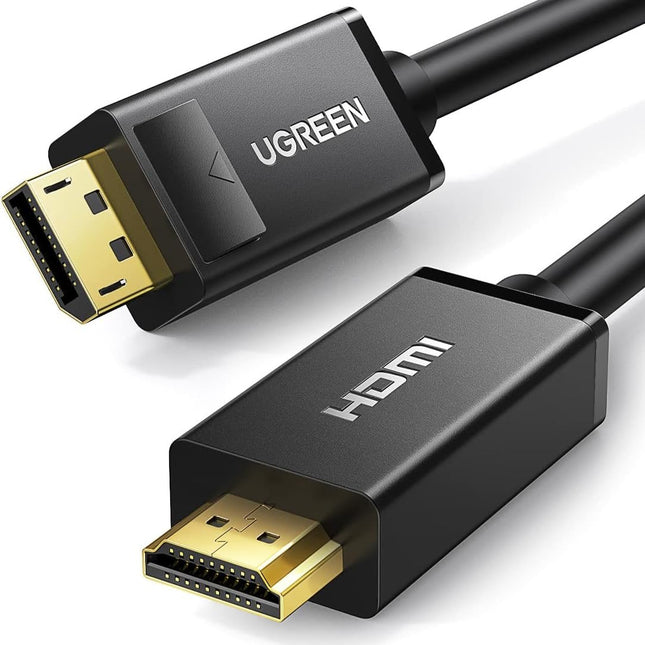 كابل UGREEN أحادي الاتجاه من DisplayPort إلى HDMI بدقة 4K ومعدل تحديث 30 هرتز / DP101