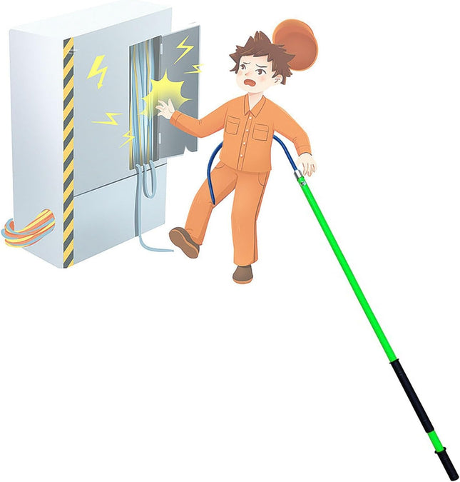 خطاف الإنقاذ المعزول بطول1.5متر - أداة إنقاذ وحماية للطوارئ