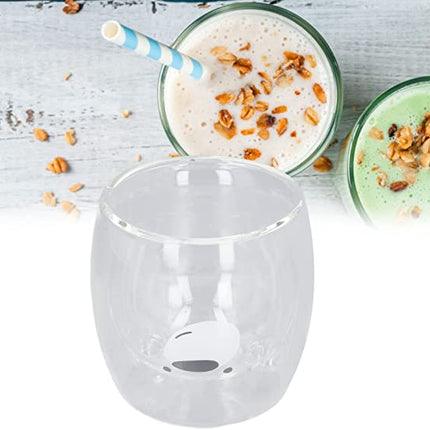 Royal double glass coffee mug