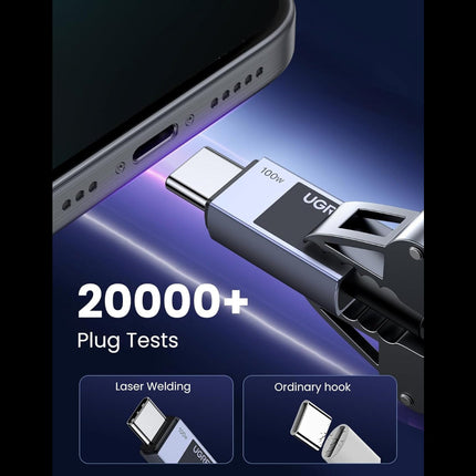 كابل UGREEN USB-C إلى USB-C للشحن السريع بقوة 100 واط بتقنية PD / L512