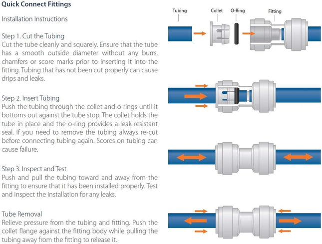 وصلة فلتر ماء – دزينة (12 قطعة)