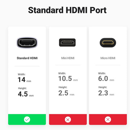 محول يوجرين HDMI 8K أنثى إلى أنثى، قطعة واحدة / 90592