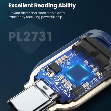 قارئ بطاقات USB من النوع C إلى TF من Ugreen / 80124