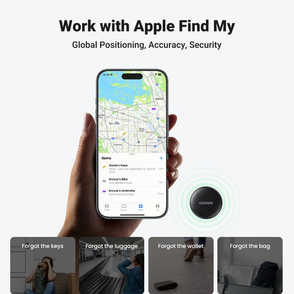 UGREEN Smart GPS Tracker (Apple Certified) with Bluetooth / 60387