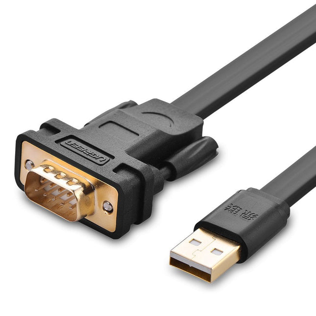 UGREEN USB 2.0 to DB9 RS-232 Adapter Flat Cable 2m | 20218