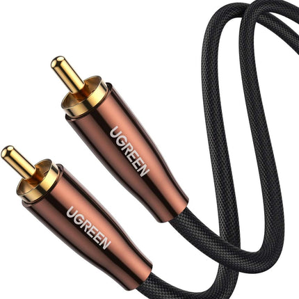 UGREEN RCA Coaxial Cable, Braided Copper Shield, 1m/70684