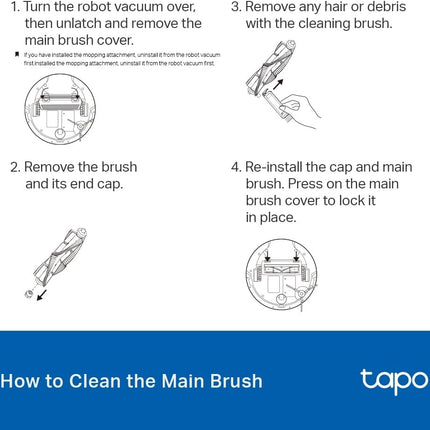 تابو RVA105 | مجموعة استبدال المكنسة الكهربائية تابو روبوت