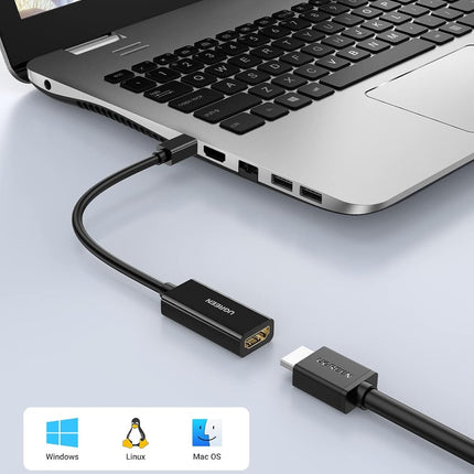 UGREEN Mini Displayport to HDMI Adapter 4K-(Multicolor) | MD112