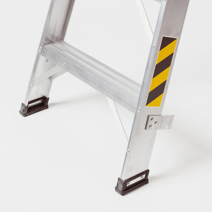 سلم المنيوم مزدوج من مزايا ثقيل عدة اطوال