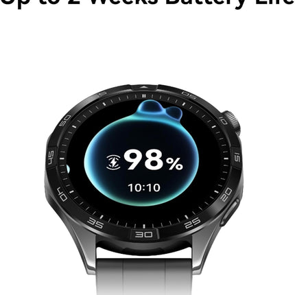 ساعة هواوي GT4 الذكية (حزام جلدي) مع هدية سماعات Honor Choice X5 -F