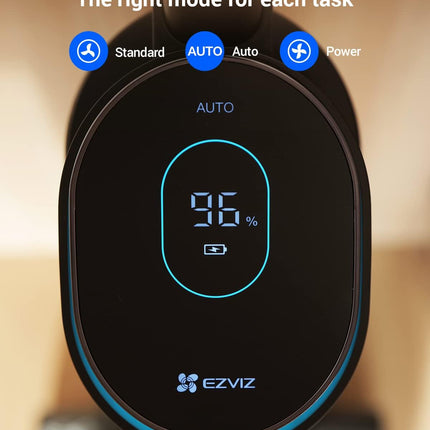 مكنسة كهربائية لاسلكية EZVIZ للتنظيف الرطب والجاف، كنس ومسح، ذاتية التنظيف / RH1