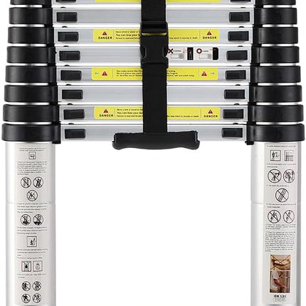 سلم تلسكوب عادي المنيوم من مزايا طول 3متر