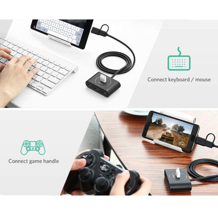 موزع بعدة منافذ من يوجرين |UGREEN USB 3.0 Hub with USB-C Port 1m | 40850