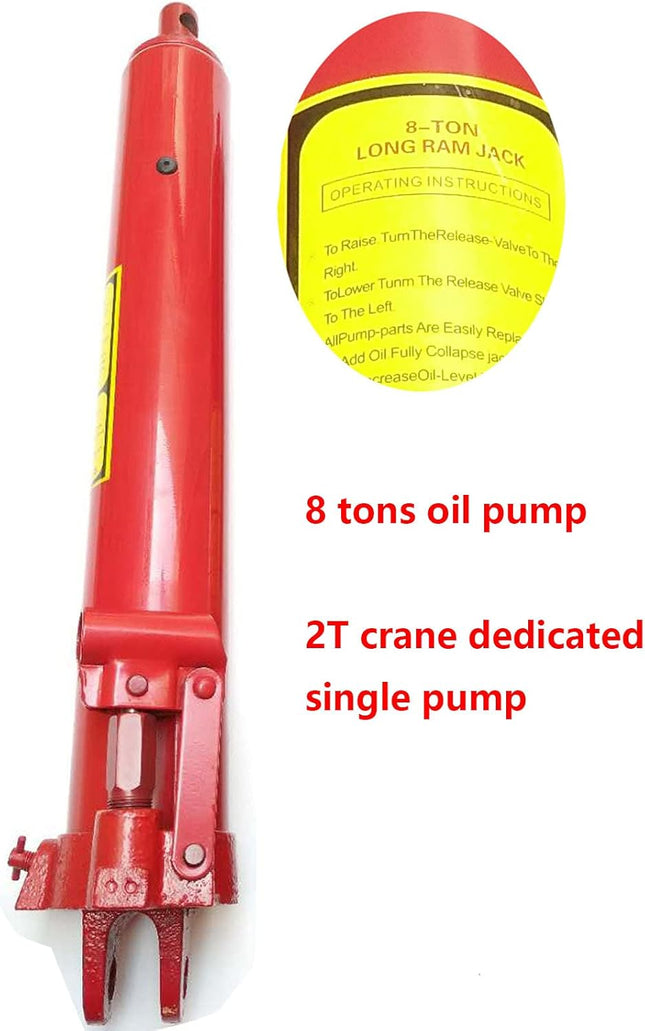 جك بوم رفع 2طن لون احمر