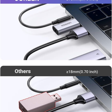 كرت صوت ستيريو خارجي USB من يوجرين / 80864