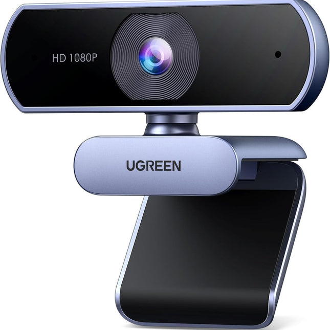 كاميرا ويب UGREEN بدقة 1080 بكسل مع ميكروفون، كاميرا ويب USB عالية الدقة بالكامل /15728