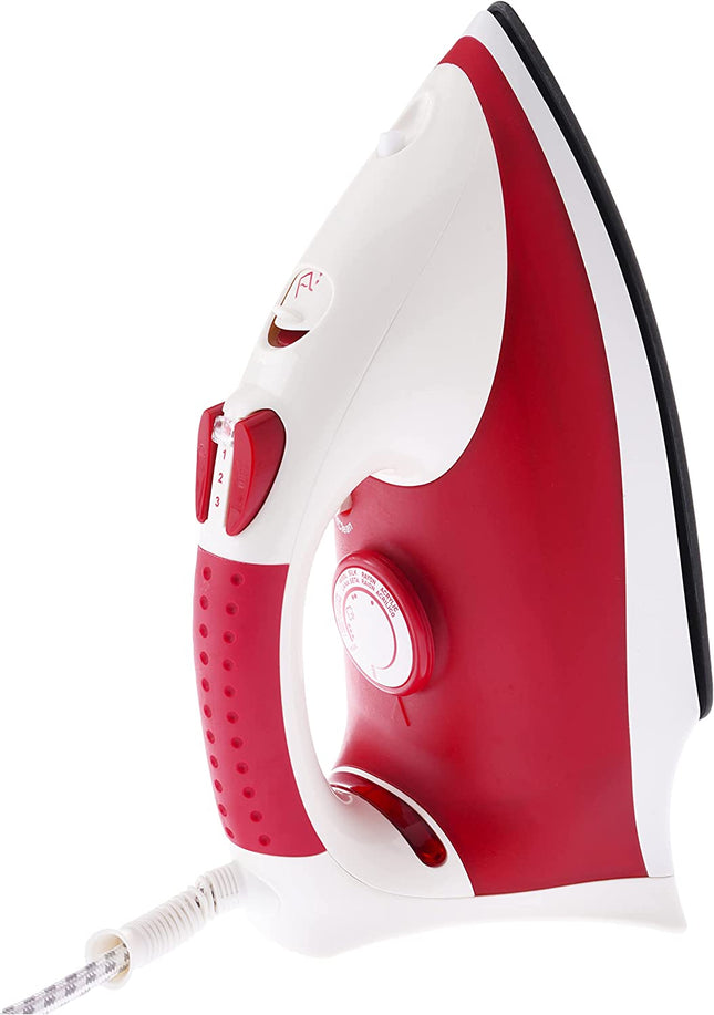 مكواة بخار بلاك + ديكر باور مع  قاعدة غير لاصقة 1450 واط