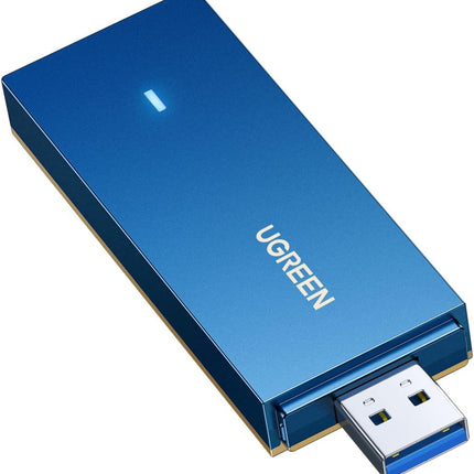 محول يوجرين USB واي فاي 6، دونجل واي فاي AX1800 بسرعة 1800 ميجابت في الثانية / 90340