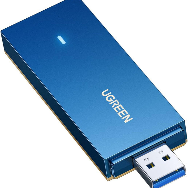 محول يوجرين USB واي فاي 6، دونجل واي فاي AX1800 بسرعة 1800 ميجابت في الثانية / 90340