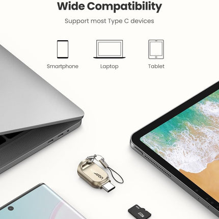 قارئ بطاقات USB من النوع C إلى TF من Ugreen / 80124