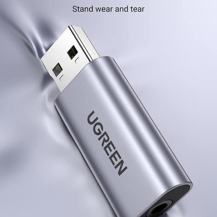 كرت صوت ستيريو خارجي USB من يوجرين / 80864