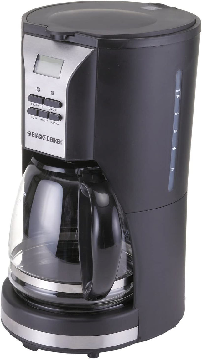 ماكينة صنع القهوة التركية من بلاك أند ديكر ، سعة 12 كوب