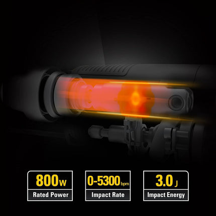 DX26همر درل 800 واط 26مم كتربلر